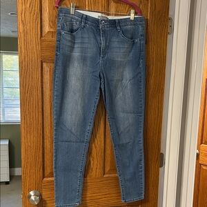 Wit & Wisdom Blue Skinny Jeans